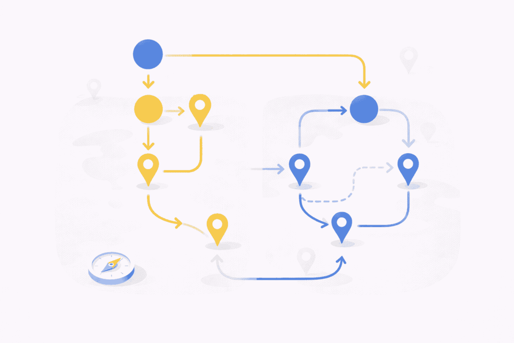 Come organizzare un itinerario di viaggio