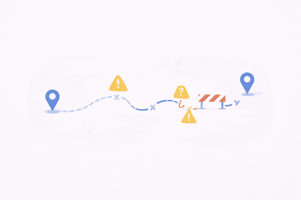 Come organizzare un itinerario di viaggio: errori da evitare