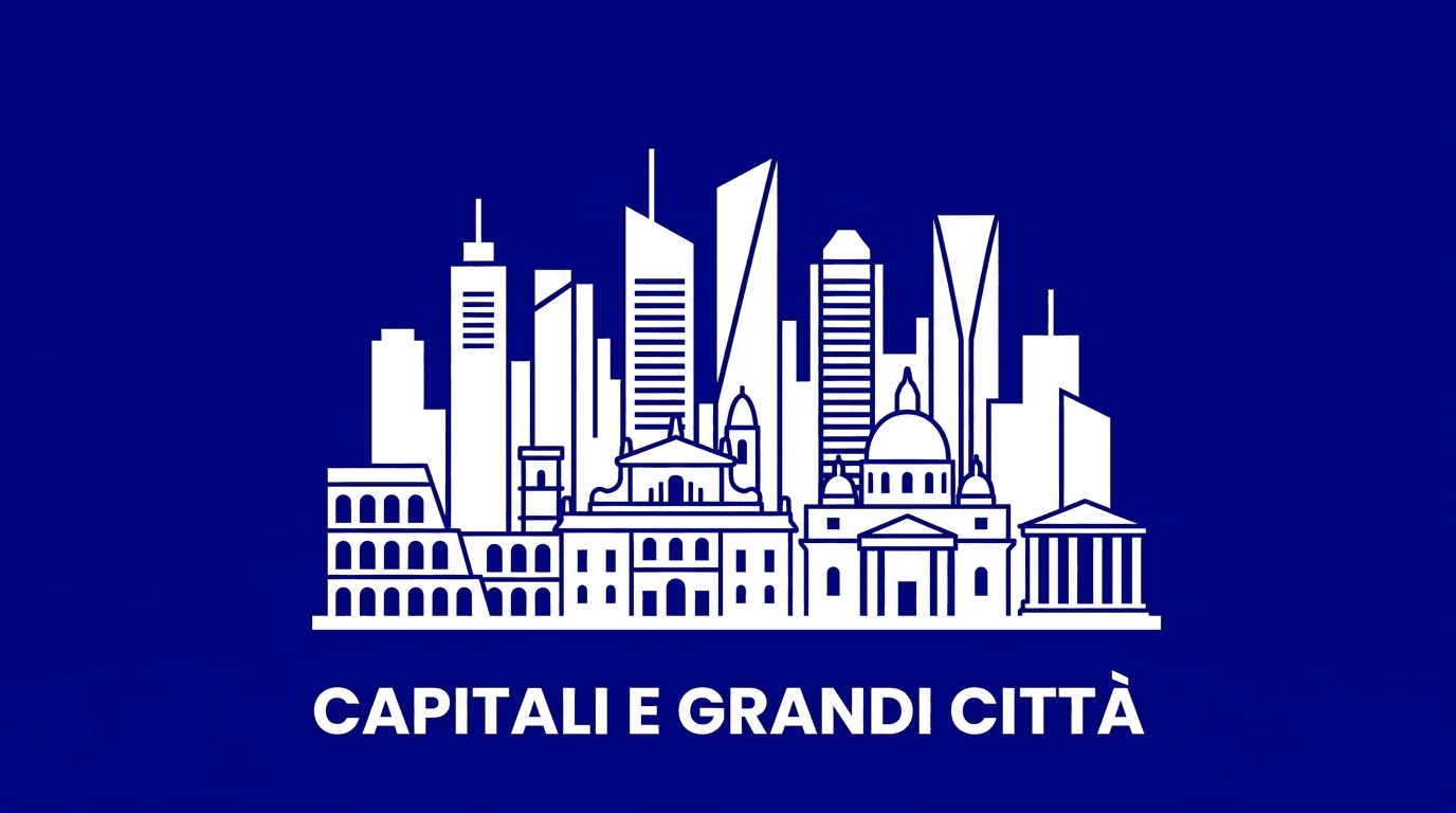Itinerari di viaggio: capitali e grandi città