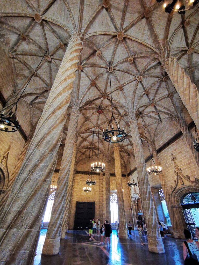 Cosa vedere a Valencia: Lonja de la seda