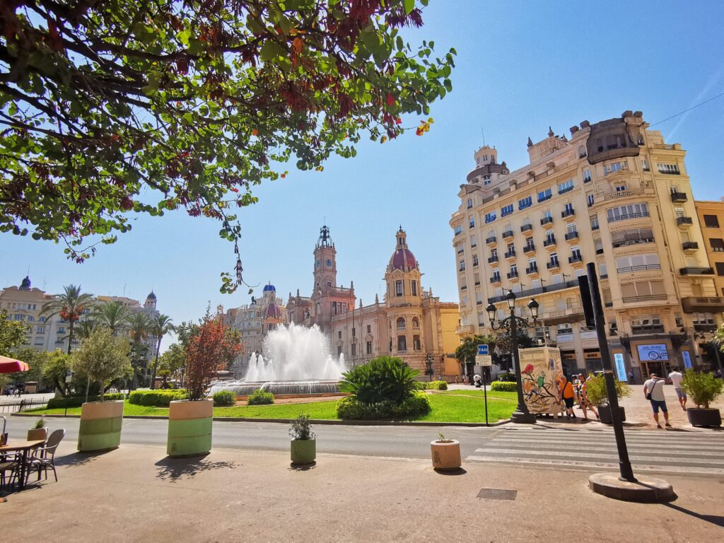 Cosa vedere a Valencia: piazza del Municipio