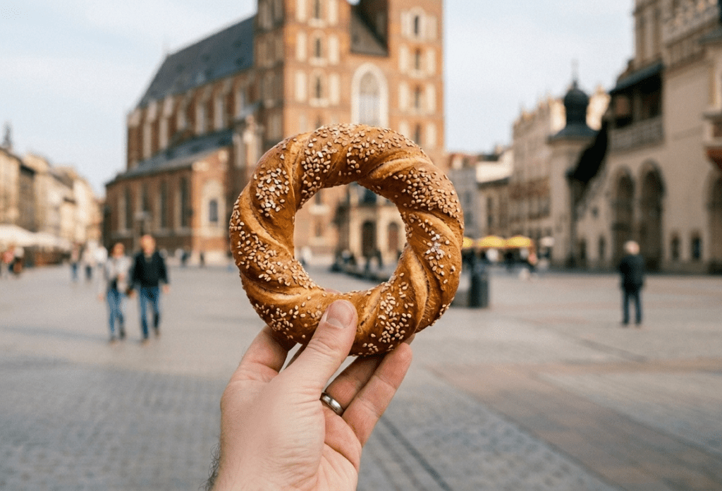 Dove mangiare a Cracovia: obwarzanek