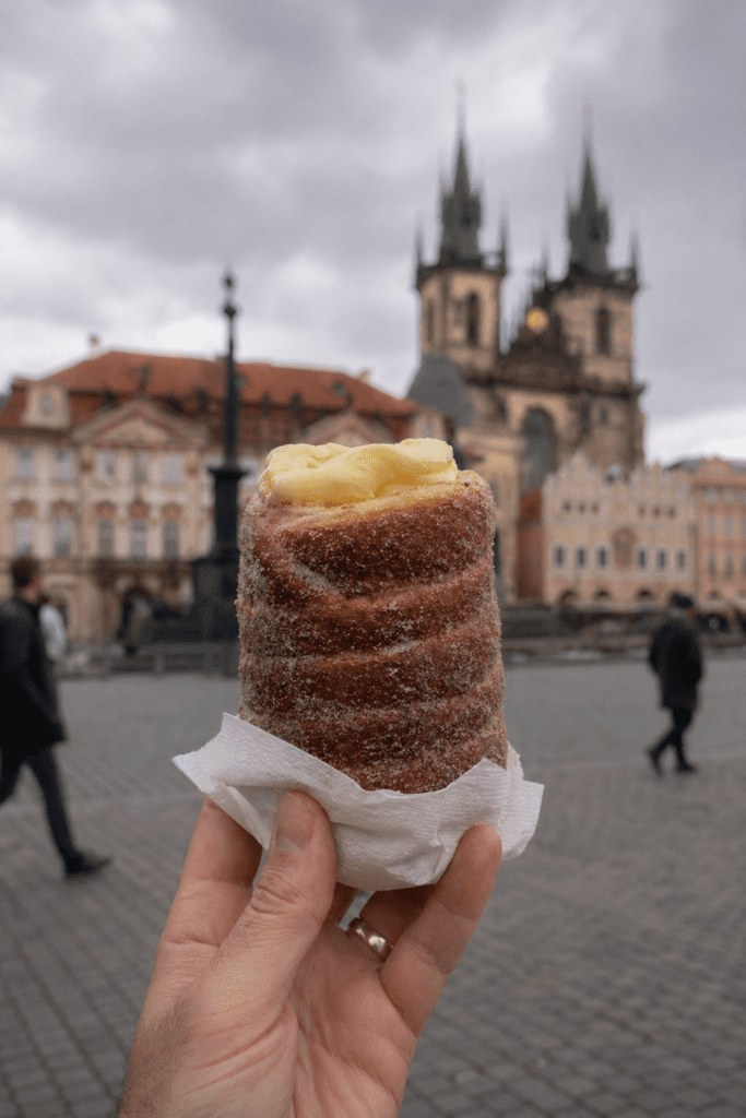 Cosa mangiare a Praga: i trdelnik