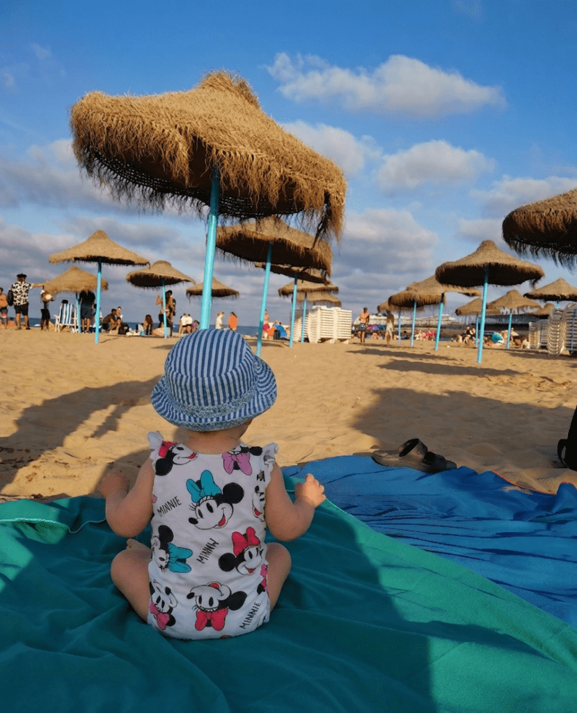 Nostra figlia al mare a Valencia