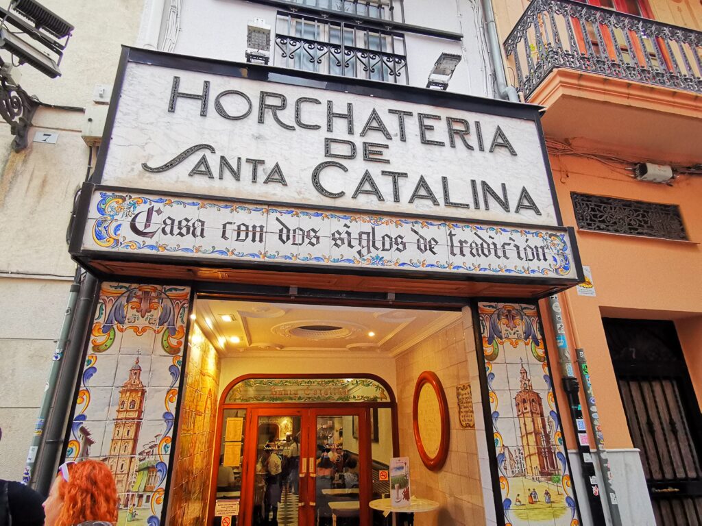 Dove mangiare a Valencia: horchateria de Santa Catalina